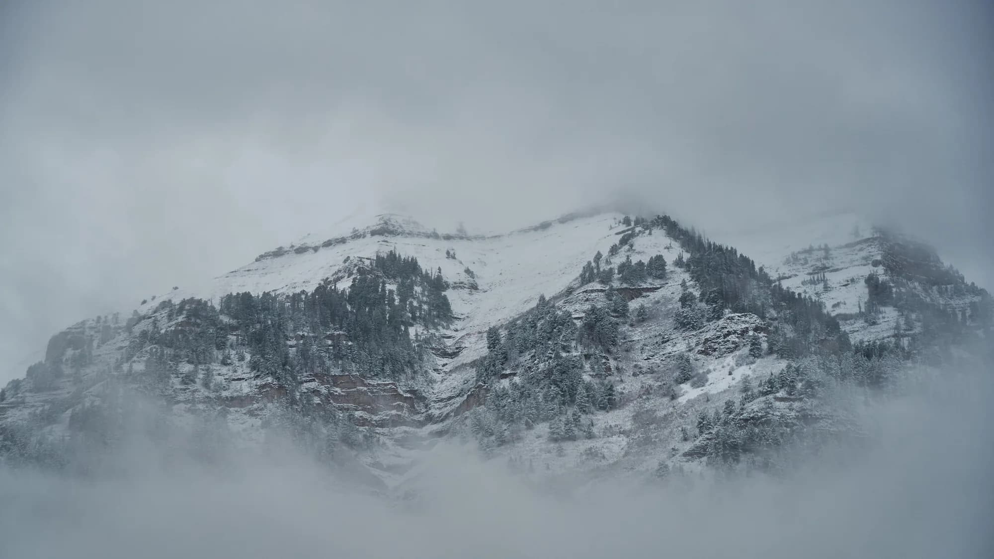 Mountains in the Mist — Sundance, Utah