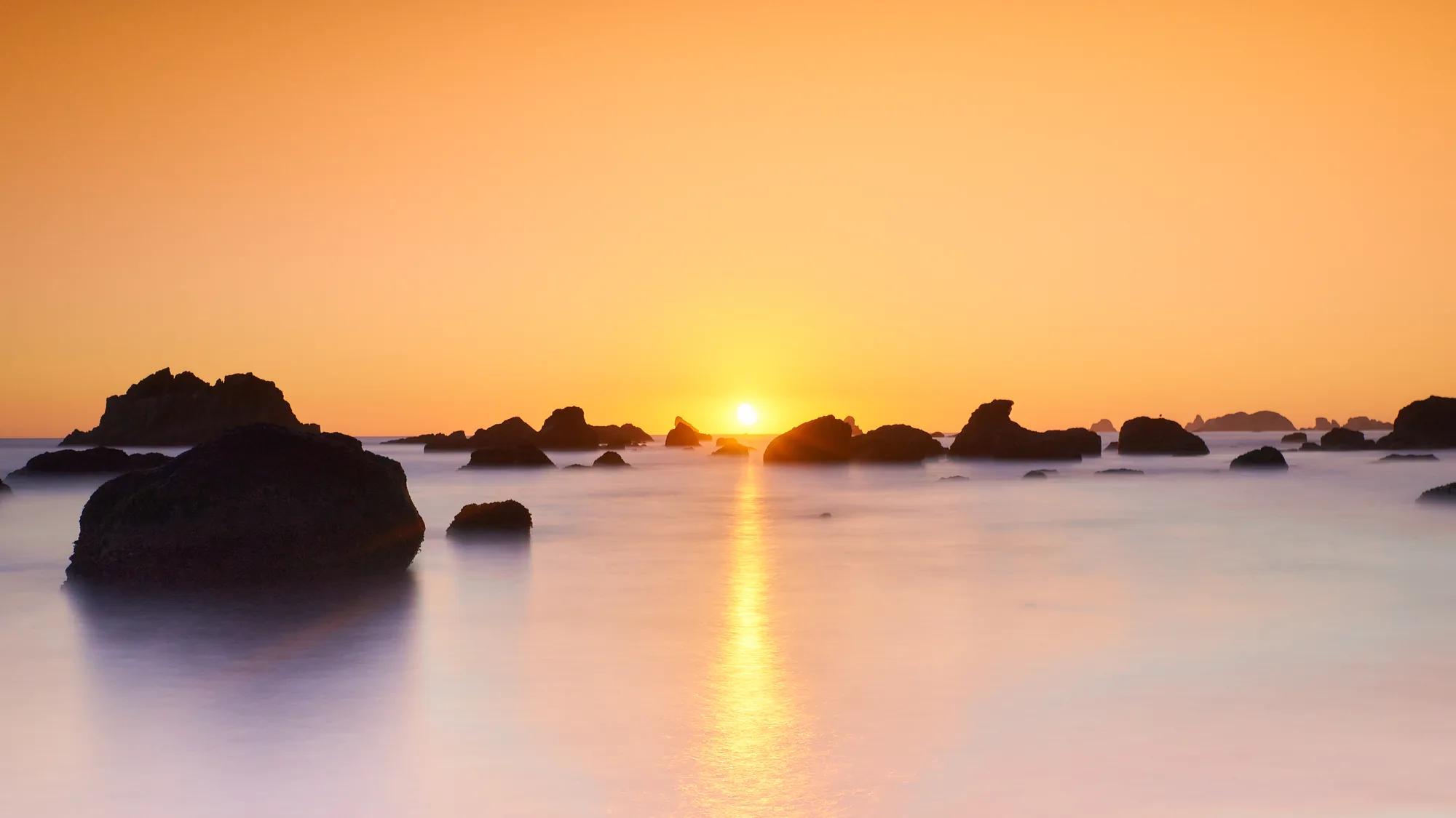 Sky on Fire — Southern Oregon Coast