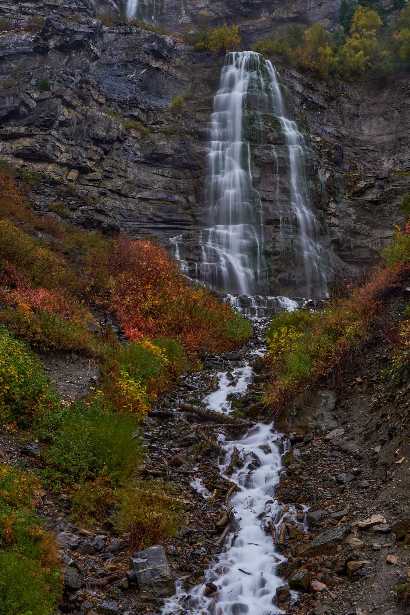 The Cascade — Bridal Veil Falls, Utah